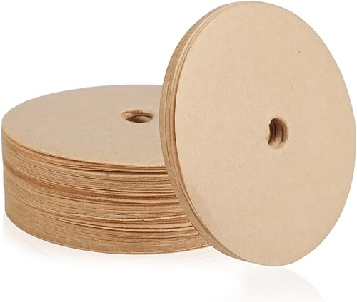 Miniatura 1 de 200 filtros de café redondos, filtros de papel de filtro de café de 3.75 pulgadas, filtros de prensa aerodinámica, reemplazos, filtro de café