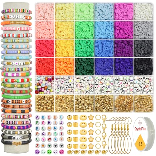 WANSPOORTS 6000+ Color Polymer Clay Jewelry Kit