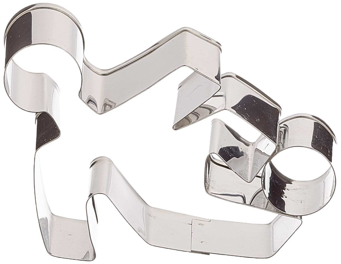 Staedter Embossing Footballer Cookie Cutter, Stainless Steel