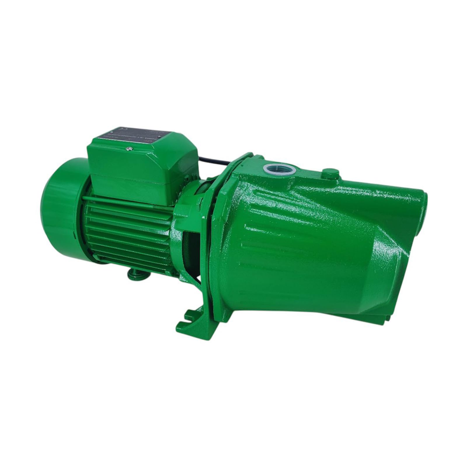 FP-TECH FP-JET100A 750W aluminiowa obudowa wirnika mosiężnego wirnika, moc tłoczenia 38 m, moc tłoczenia 38 m, ssanie 7 m, silnik jednofazowy 230 V, cicha i niezawodna