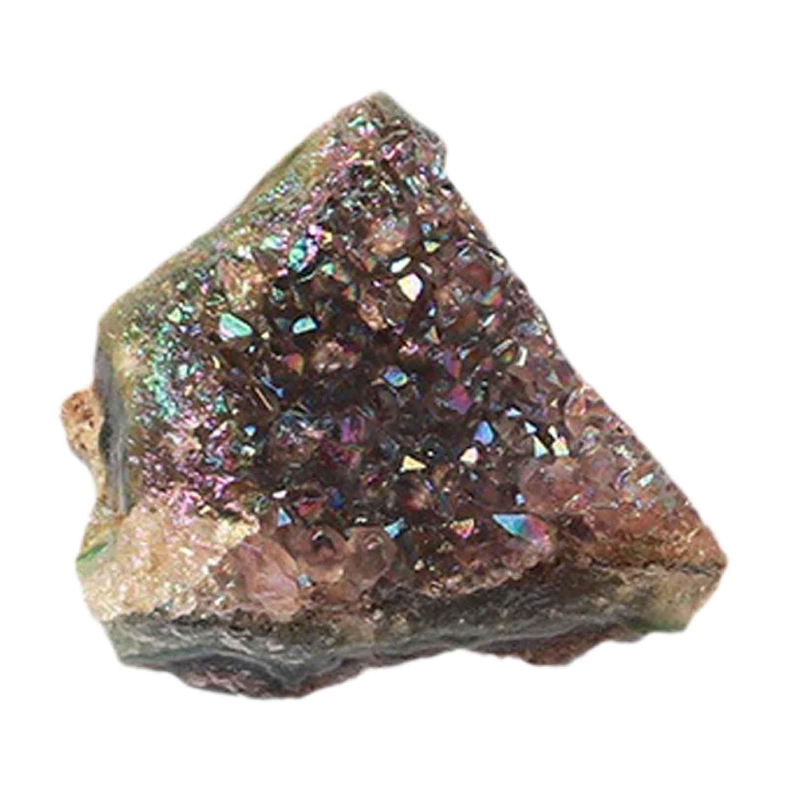 FLYIODFCXV crystal stone, Amethyst Raw Crystals Natural Stones for Tumbling, Cabbing, Fountain Rocks, Decoration, Polishing(2~3cm/10~20g)