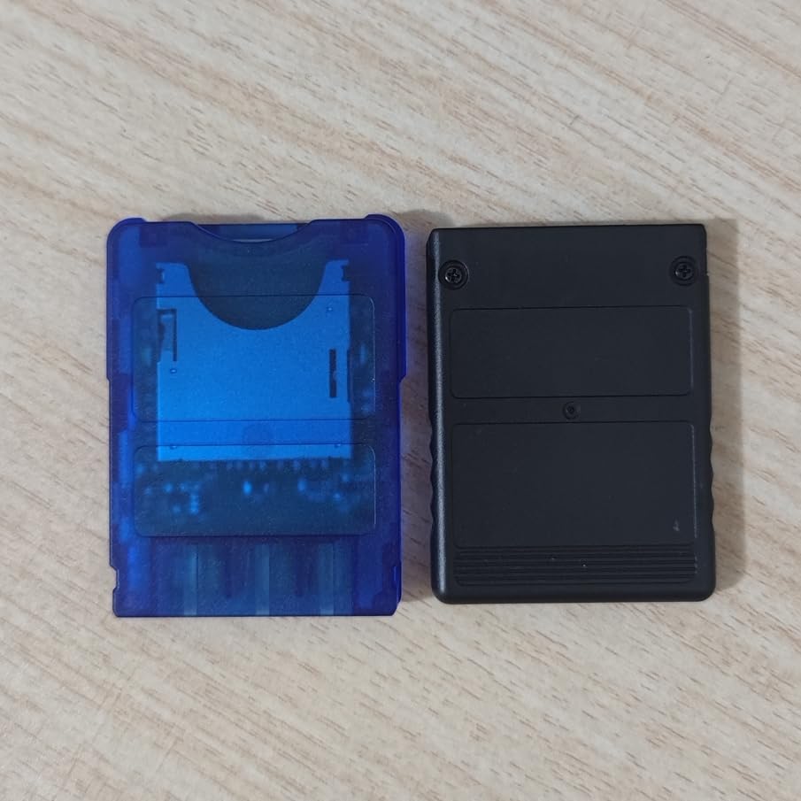 PS2 FMCB Boot Card and PS2 Disc-Free MX4SIO Adapter (Dual TF/SD Slots) Bundle for PS2 18000 30000 50000 70000