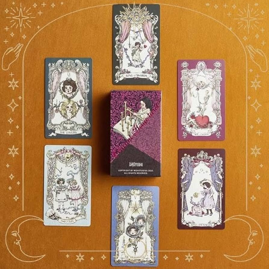 【タロットカード】レトロ＆美麗なヨーロピアンバロックの世界✨魔術師の城のデッキ タロットカード】レトロ＆美麗なヨーロピアンバロックの世界