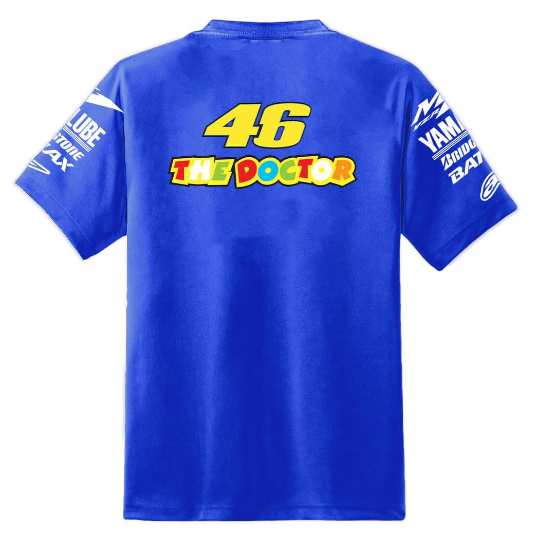 Yzr M1 Factory Racing T-shirt pour homme YZF R1 R6 Yoshimura Moriwaki