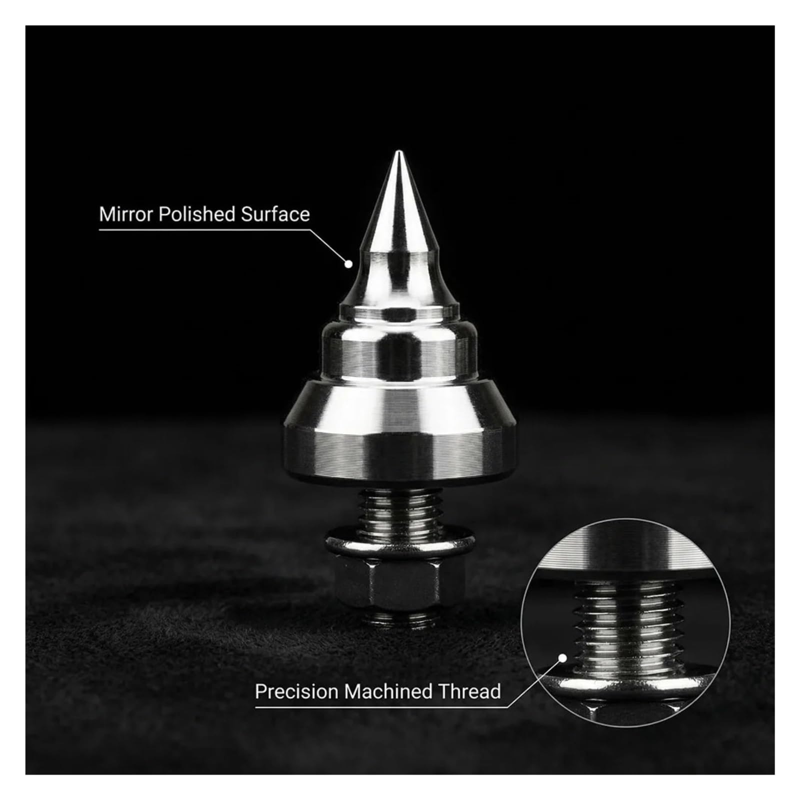 Lautsprecher Spikes Lautsprecher-Spikes, Verstärker-Rack-Ständer