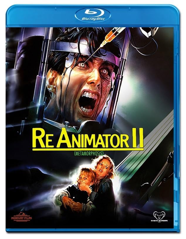 Re-Animator II: Metamorphosis, Película de Terror en Blu-ray, Audio en Castellano/Inglés/Alemán/Italiano, 92 Minutos, Mercury Films