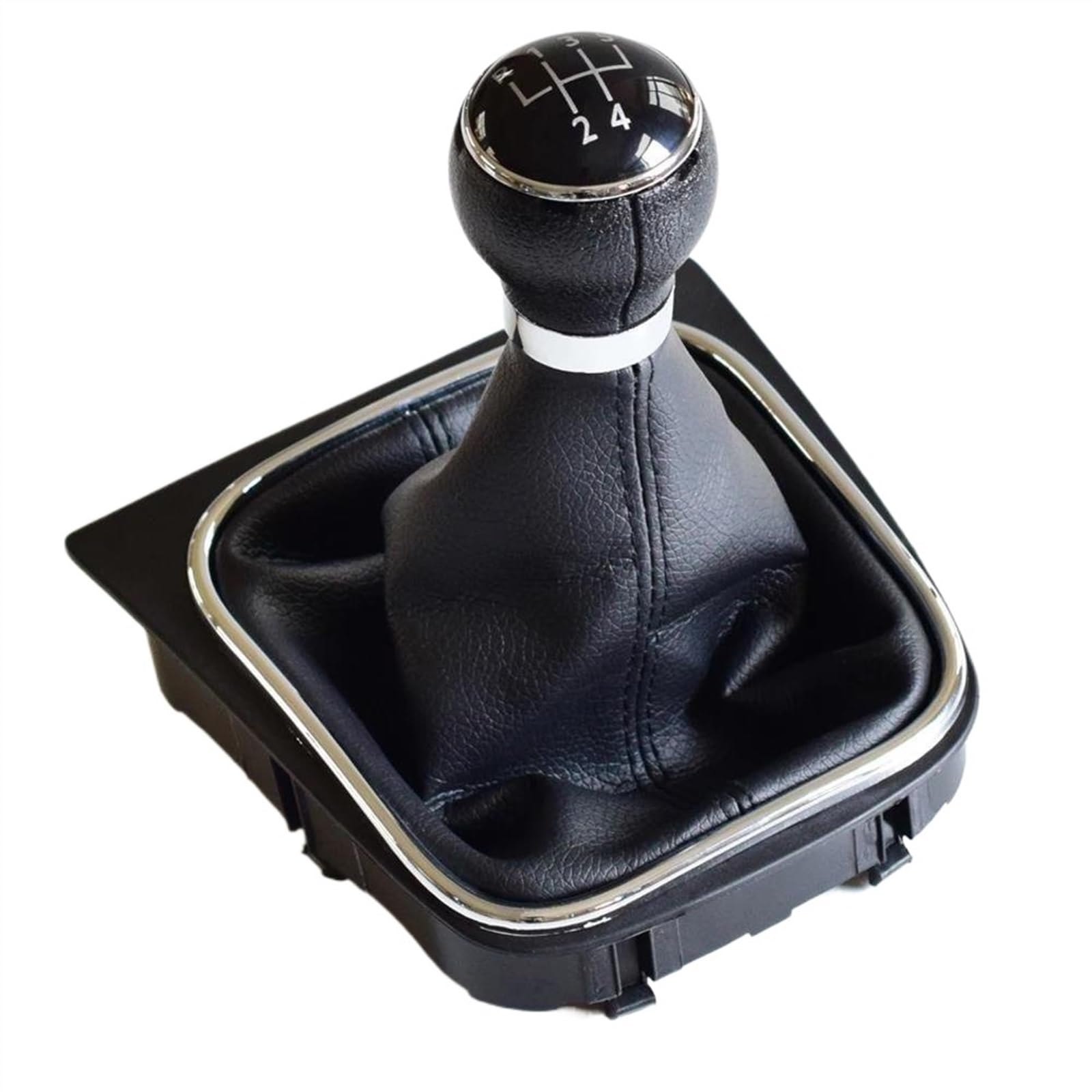 LTQSIV for VW for Golf 6 VI MK6 for Jetta 5 for Golf 5 V MK5 Manual 5 6 Speed Car Gear Shift Knob Lever Gear Shift Knob(5 Speed)