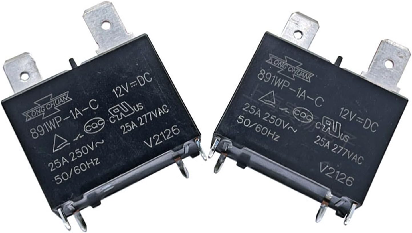 891WP-1A-C-12V HQX-102F Relay HF102F-12V high Power Water Heater