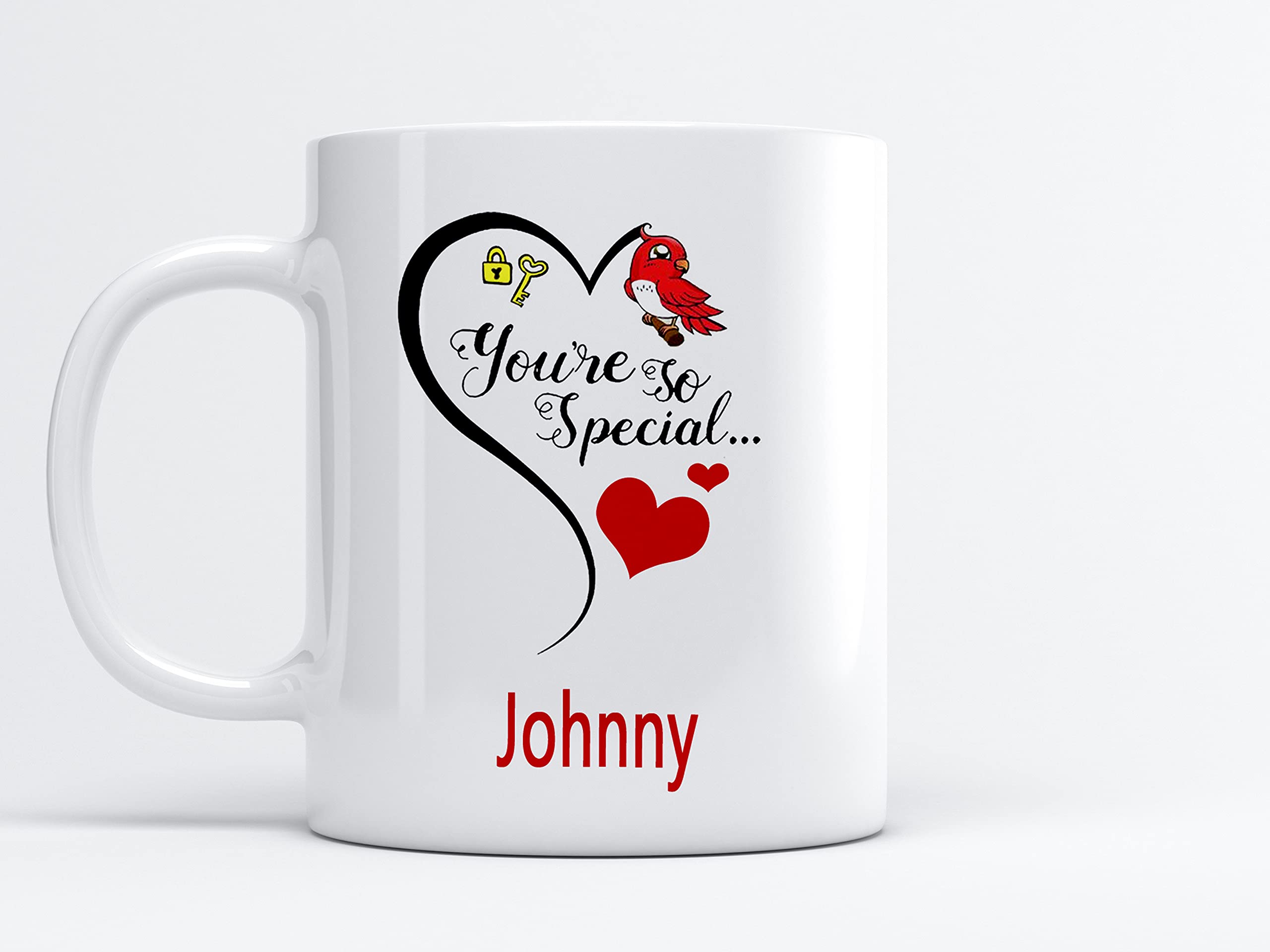 MM9E You are So Special Johnny Printed Mug , I Love You Johnny , Johnny Name Mug ,Valentine's Day , Anniversary Gift , Happy Birthday Gift , Rakhi Mug , Husband, Brother ,Ceramic Coffee Mug 325ml