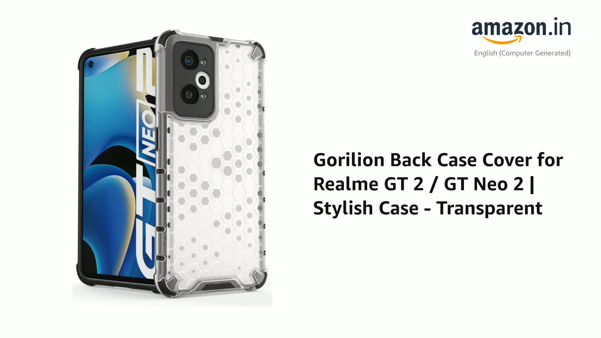 Gorilion | for Realme GT 2 / GT Neo 2 Bumper Shockproof Back