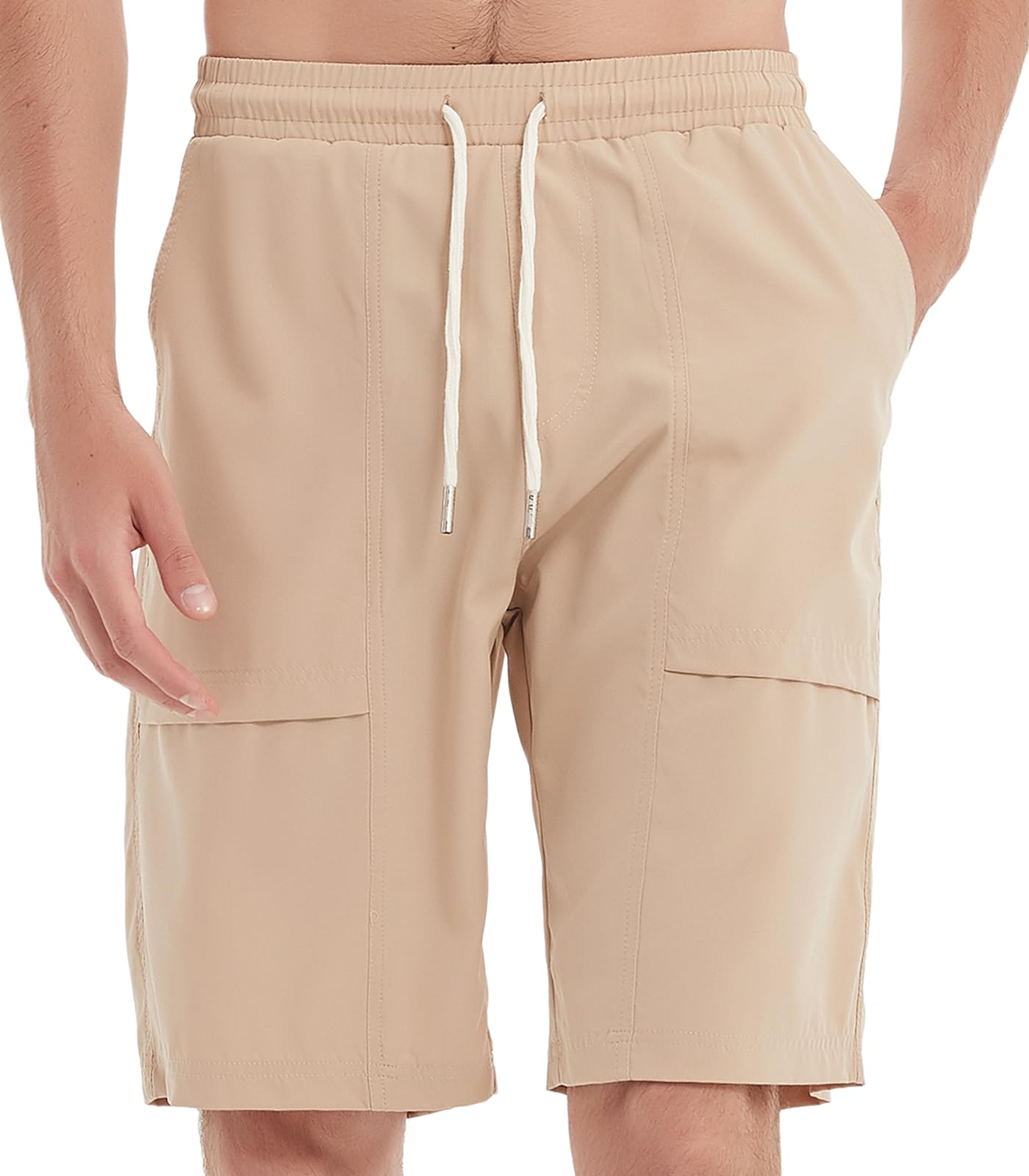 Msmsse Men's Hiking Shorts Quick Dry Basketball Sports Workout Lightweight Athletic Shorts for Men