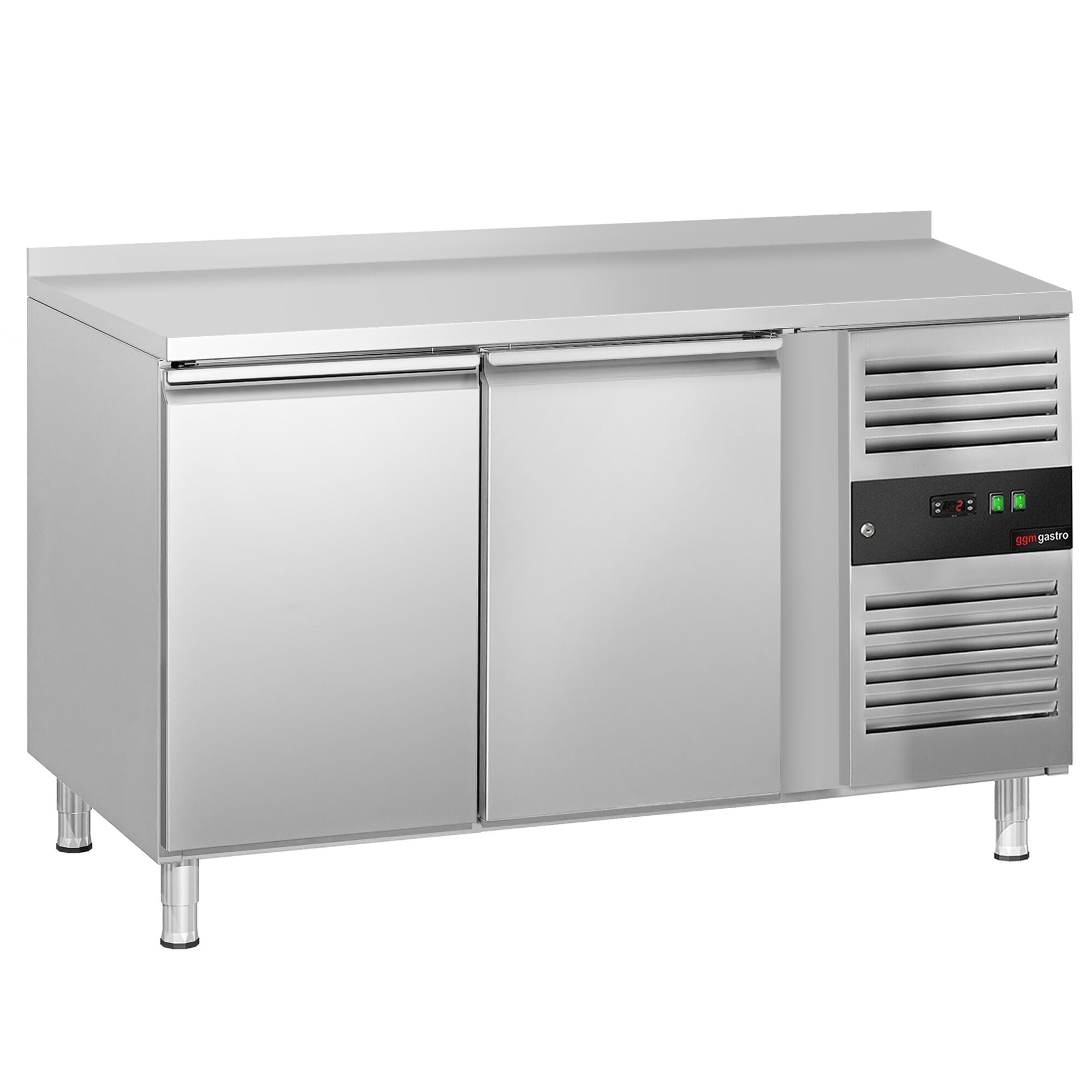 GGM Gastro KTS147AND | Tavolo refrigerante ECO – 1360 x 700 mm – con 2 ante & con alzata