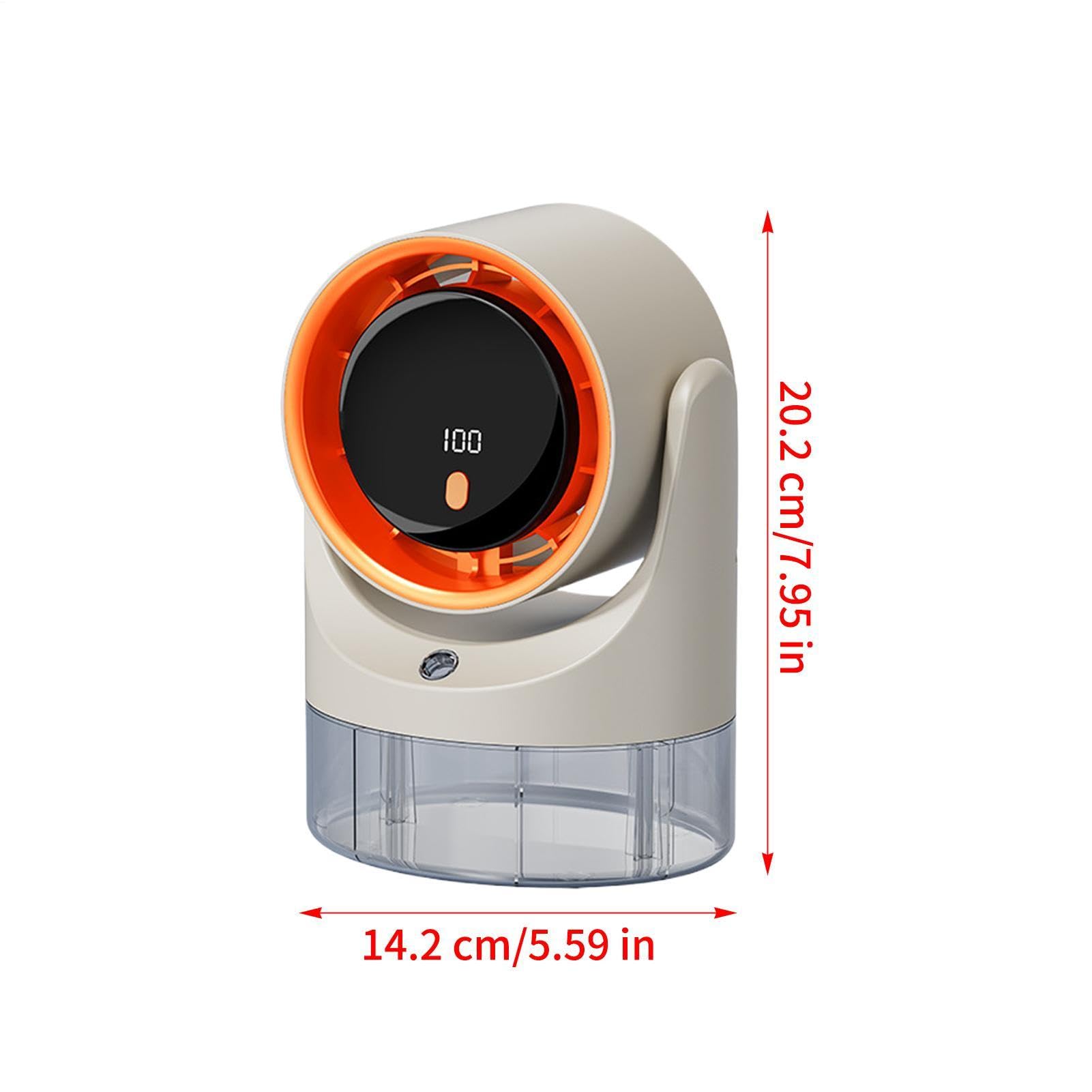 Ventilatore da Scrivania 100 Velocità Ricaricabile, Raffreddamento