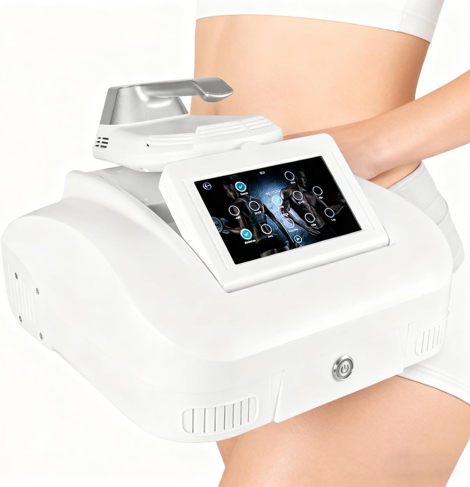 Body Sculpt Slimming Machine - Portable High Intensity Electromagnetic Contouring Device for Enhanced Lymphatic Circulation, Ideal for Beauty Salons and Gyms