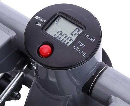 Miniatura 7 de LivaSh Aerobic Fitness Stair Stepper with Resistance Bands,Step Air Stair Climber Stepper Exercise Machine for Home Workouts,220lbs Weight