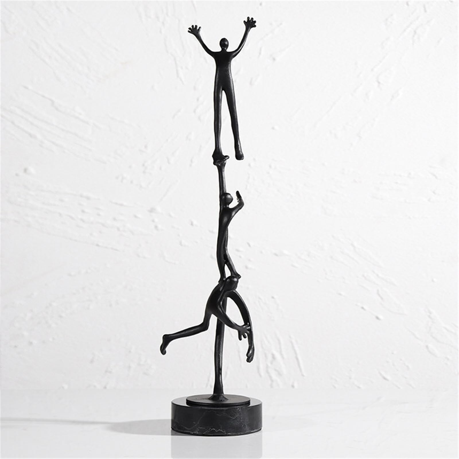 Nowoczesne Metal Ornaments, Creative Sculptures Desktop Home Living Room Decorations Statues Rzeźba