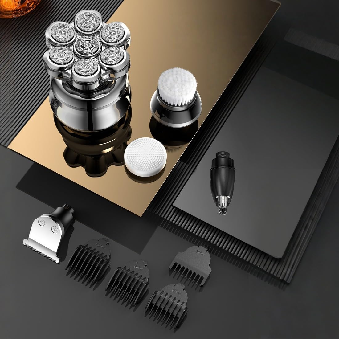 Amazon.com: 7d Electric Razor,7D The Ultimate Magnetic Head Shaver