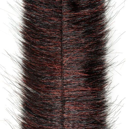 Enrico Puglisi EP Sparkle Brush - 3" - Black/Red, 3" 2-Pack