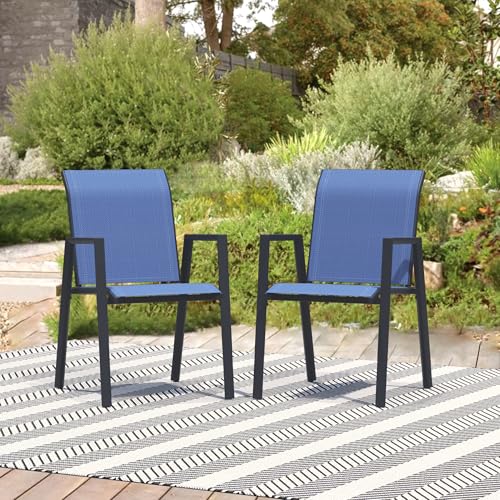 Stabrech Blue Patio Chairs