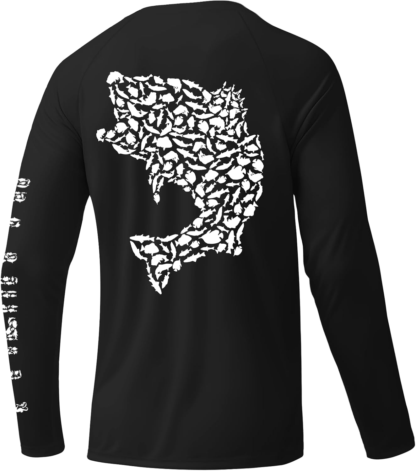 Palmyth Fishing Shirts for Men Sun Protection Long Sleeve T Shirt UPF 50+ Quick Dry Tee