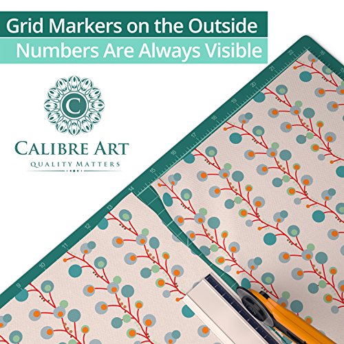 Self Healing Rotary Cutting Mat, Full 18X24, Best For Quilting Sewing | Warp-Proof & Odorless (Not From China) #TOP4