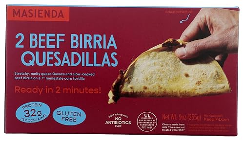 Masienda Beef Birria Quesadilla, 9 Oz