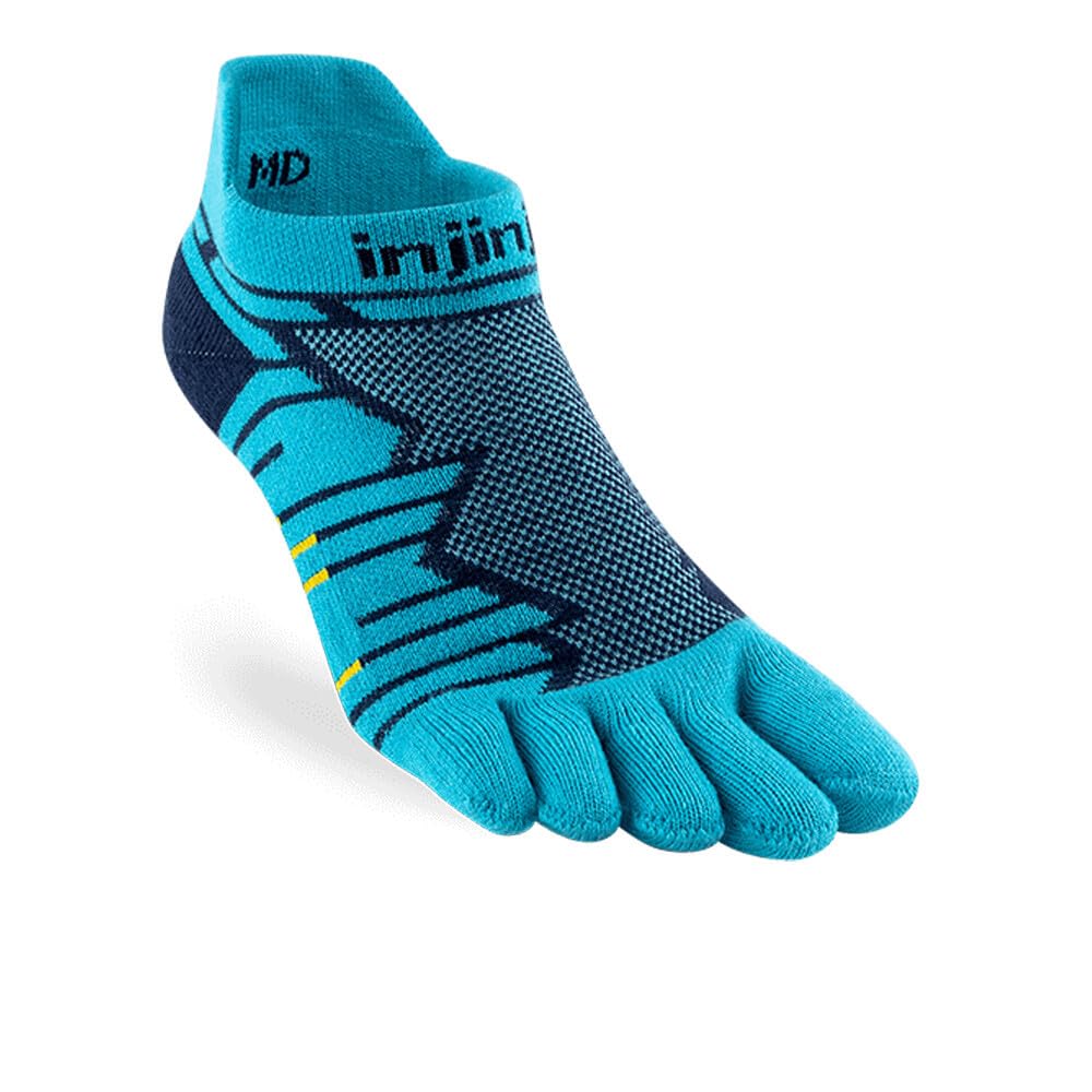 Injinji Ultra Run No Show Pacific Blue L (EU: 44.5-47)