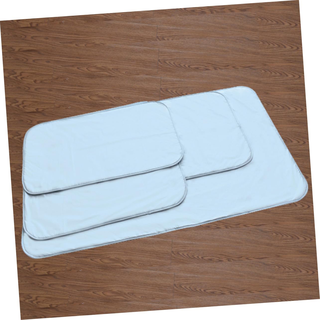 VALICLUD Faltbare Bügelmatte aus Reiner Baumwolle 70x80cm Wärmeisolierende rutschfeste Bügelunterlage mit Doppelseitiger Nutzung für Heimgebrauch