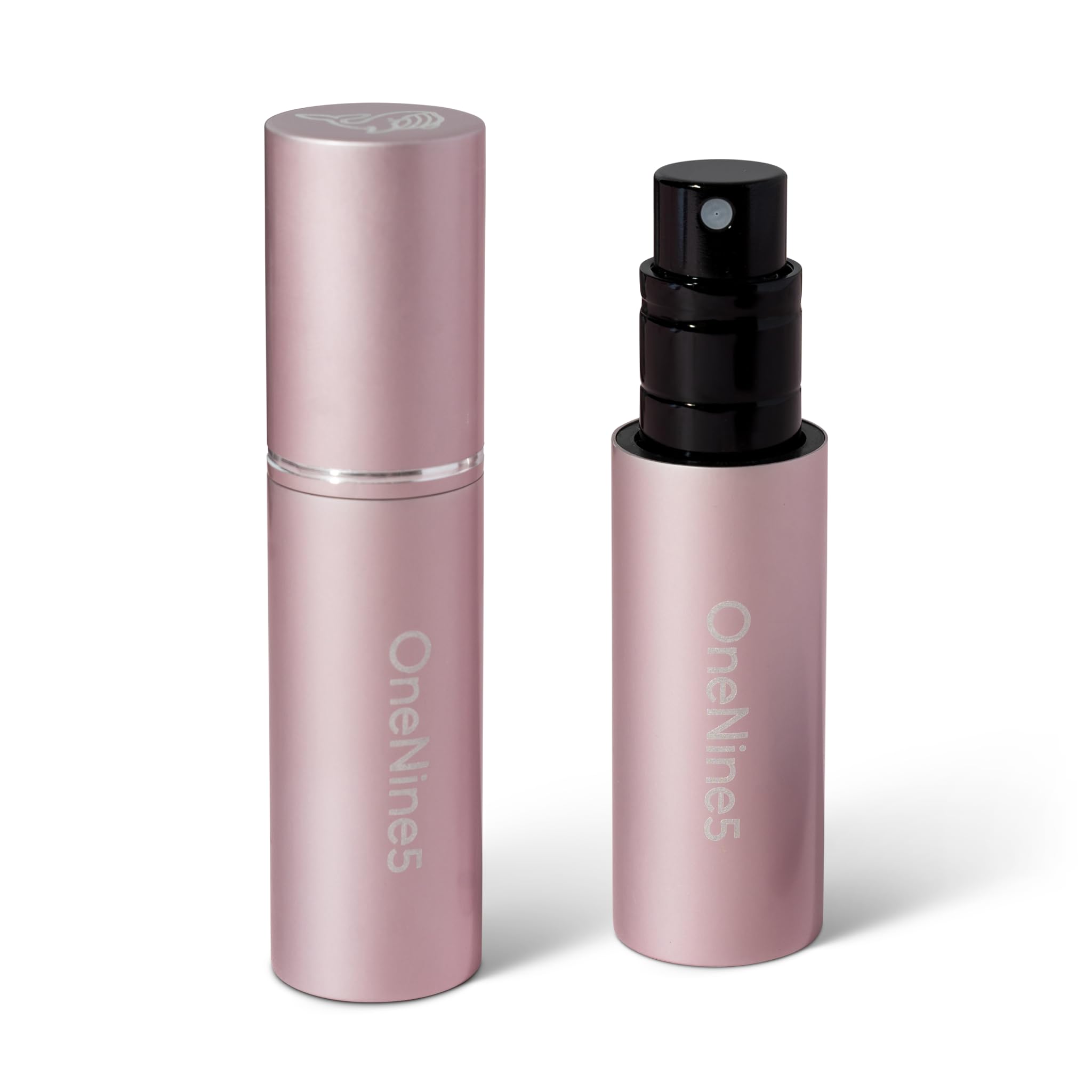 Onenine5 Pink Refillable Travel Perfume Atomiser Fragrance Bottles 2 Pack (Pink)
