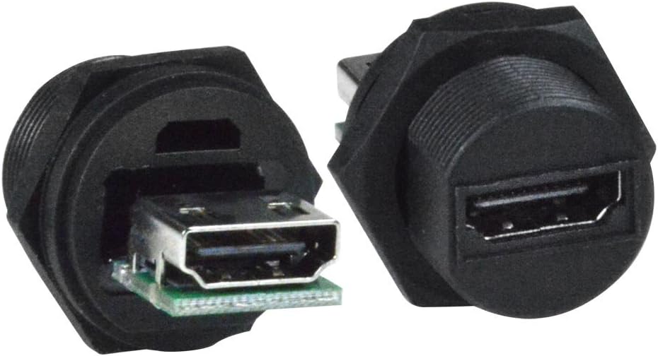 Waterproof HDMI Feed-Thru Coupler, Case Side