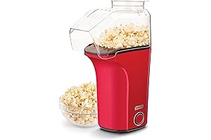 DASH Clear View Hot Air Popcorn Popper Maker!
