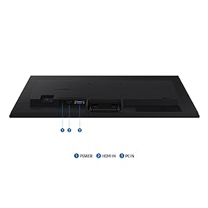 Samsung 24" (S30GD) Essential Monitor with IPS Panel and Tilt Only Stand, 100Hz Refresh Rate, Ergonomic Design, Advanced Eye Care, Game Mode, LS24D304GANXZA