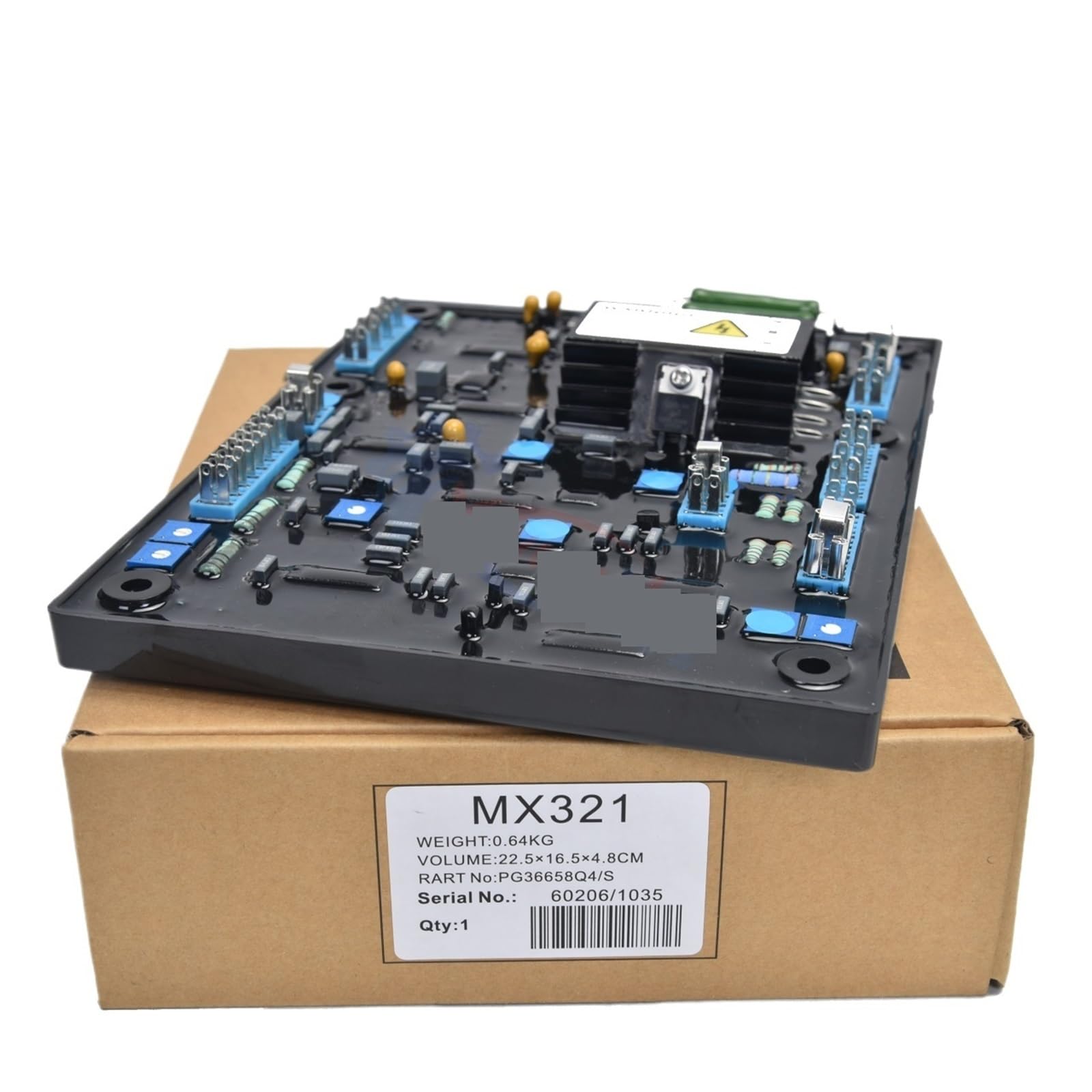 1 pz MX321 AVR Regolatore Automatico di Tensione stabilizzatore for generatore Diesel brushless Scheda Parti del