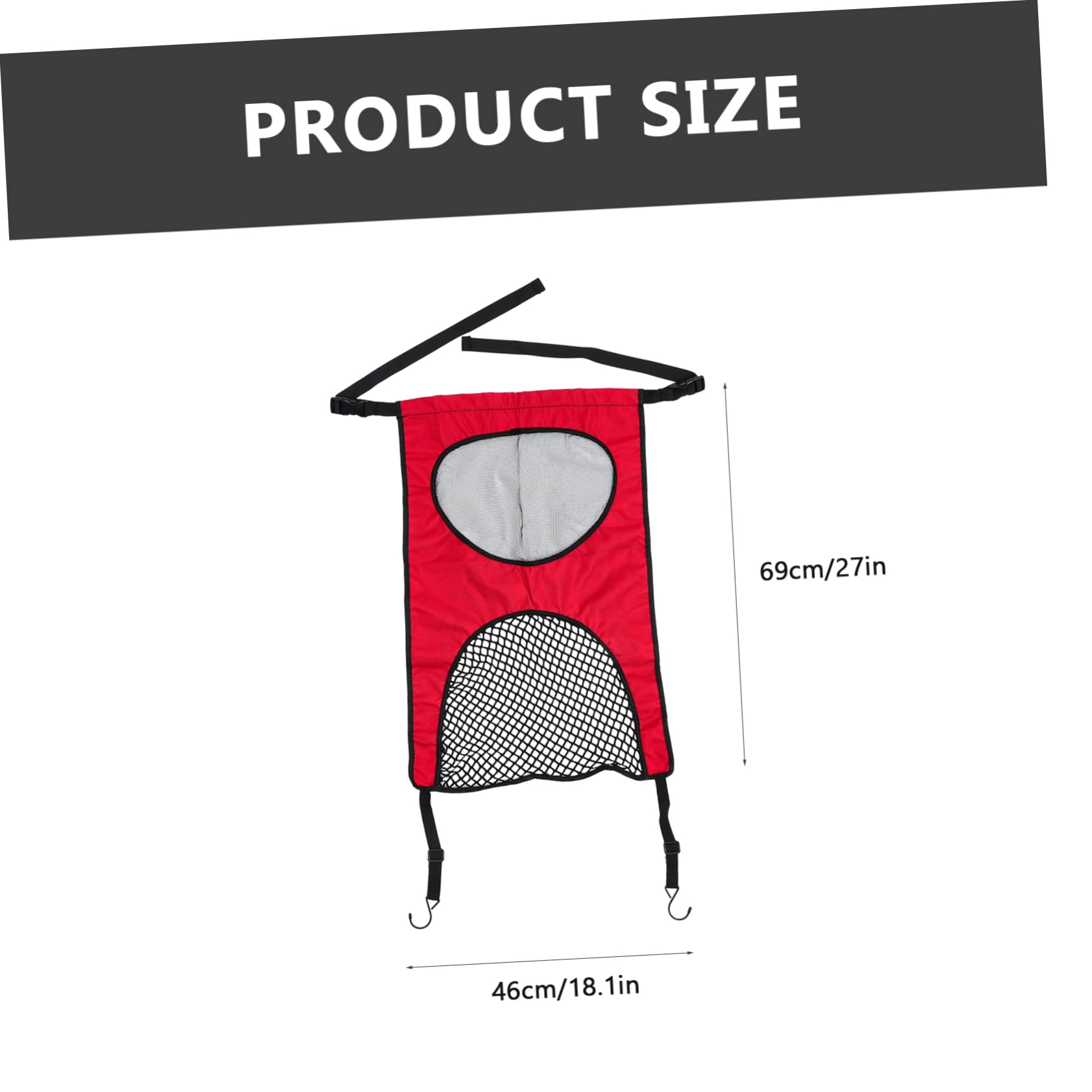 POPETPOP Car Dog Barrier Net Heavy Duty Pet Divider for Suvs Easy Installation Mesh Protective Net Keeps Pets Organized While Driving