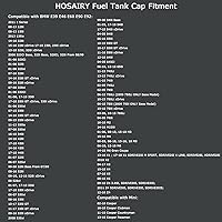Vista 5 de Tapa de depósito de combustible de repuesto 16117222391 para Mini Cooper BMW E39 E46 E60 E90 E92-128i 320i 325i 328i 328i 328xi 330i 330xi 335i 525i