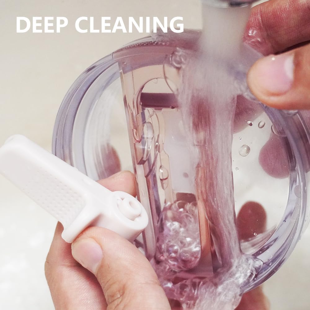 Dreamfocus 30 oz Leak Proof Flip Straw Lid Replacement for Stanley 30 oz Quencher H2.0 and ProTour Tumbler - Image 6