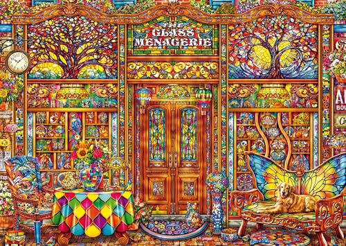Schmidt 58614 Puzzle La Ménagerie de Verre, 1000 pièces