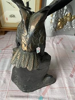 Amazon.co.jp: 鷹 たか 金属製品 鷲 ワシ 鳥 猛禽類 動物 鉄
