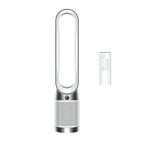 Dyson Purifier Cool PC1, HEPA Air Purifier Tower Fan, App and remote controlled, 350° oscillation, 10 levels, bladeless (White) Dyson Purifier Cool PC1, HEPA Air Purifier Tower Fan, App and remote controlled, 350° oscillation, 10 levels, bladeless (White)
