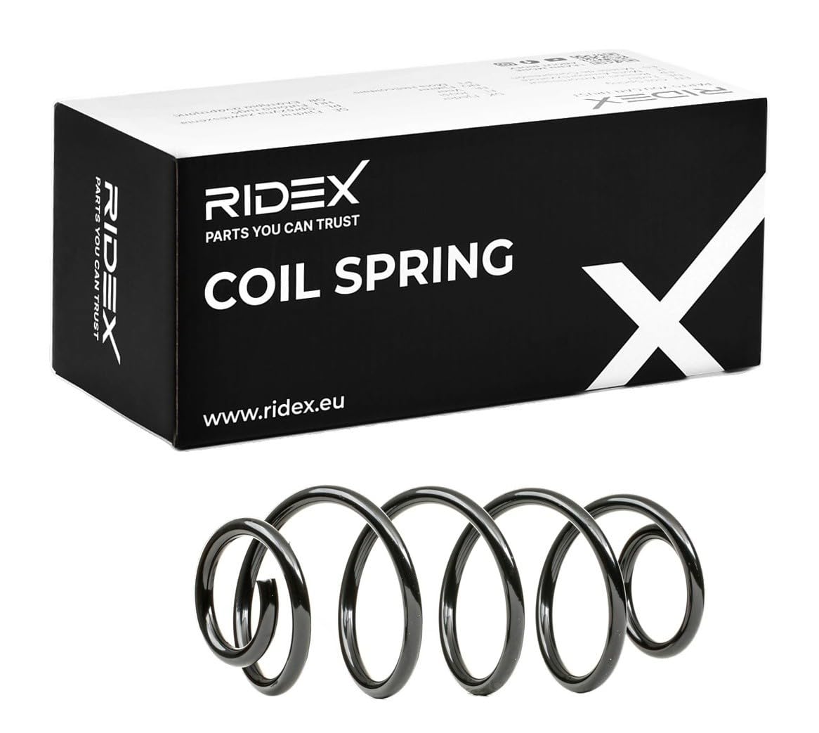 RIDEX 188C0751 2x Ressort de suspension Arrière Compatible avec PEUGEOT 207 CC WD