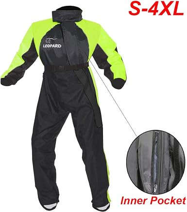 Leopard Hi Vis Impermeable Traje de Lluvia para Moto (3XL) Negligencia  Chaqueta Impermeable 1PC para Hombres Mujeres con Rayas Reflectantes \u0026  Bolsa Clima húmedo : Amazon.es: Coche y moto