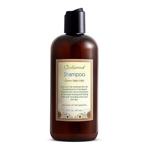 Grow New Hair Shampoo | Crecimiento saludable del cabello | Champú natural | Para hombres y mujeres | Cuidado del cabello | Crecimiento del cabello