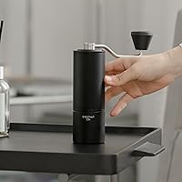 Vista 8 de TIMEMORE Chestnut C3S - Molinillo de café manual, molinillo de café de rebaba cónica de acero inoxidable S2C, molinillo de café de mano, C3S Negro