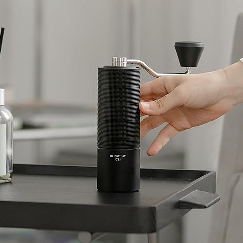 Miniatura 8 de TIMEMORE Chestnut C3S - Molinillo de café manual, molinillo de café de acero inoxidable S2C, molinillo de café de mano, ajuste de molienda ajustable