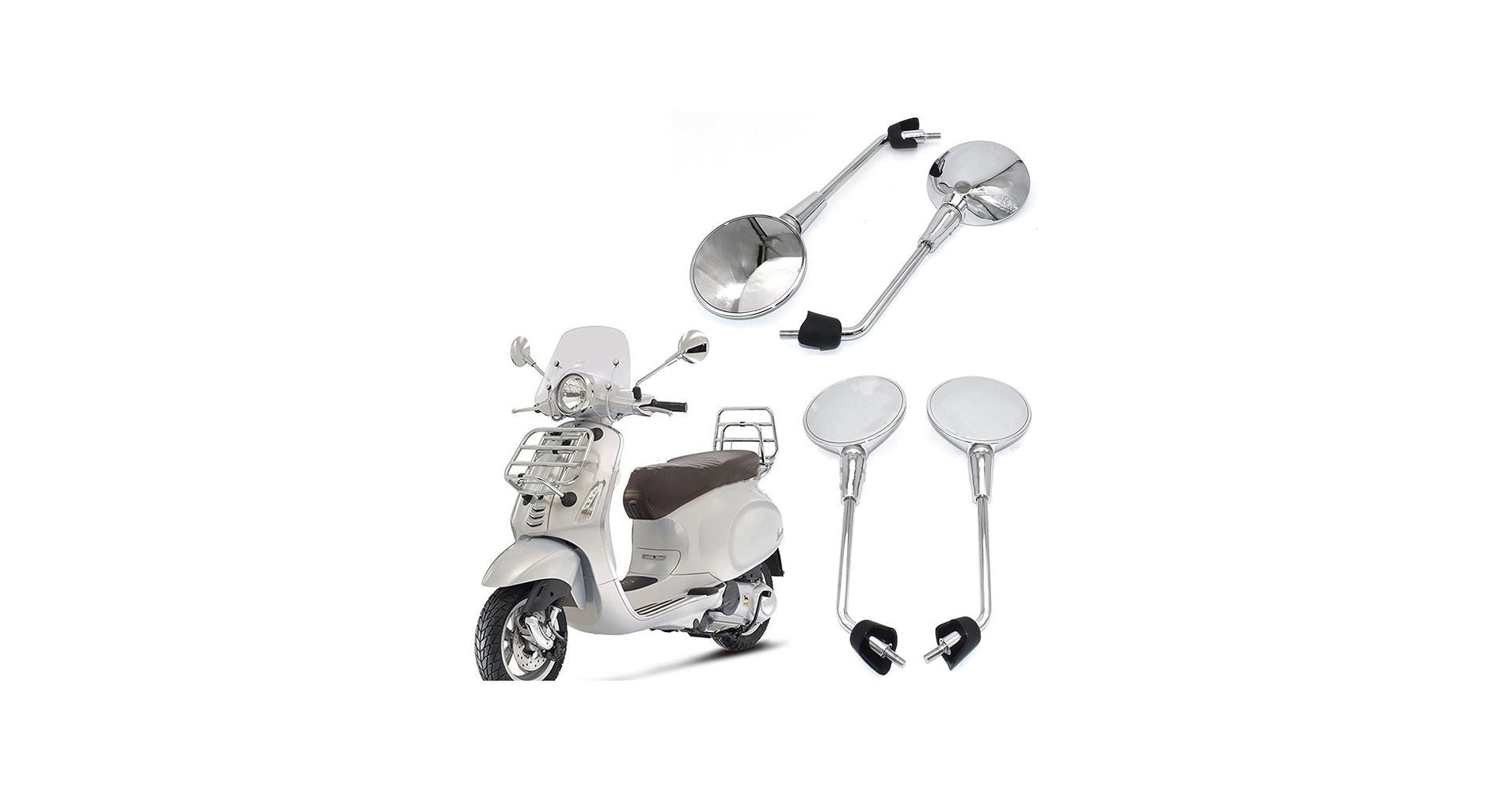 Amazon.co.jp: オートバイなリアビューミラー ベスパ用 GT用 GTS