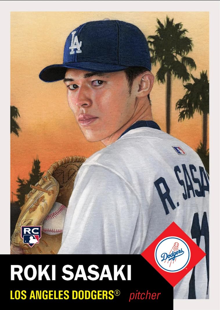 Amazon.com: 2025 Topps MLB Living Set Roki Sasaki #838 Los Angeles