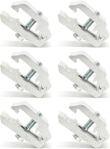 Miniatura 4 de RuggedXL Low Pro - Abrazaderas de montaje de aluminio 1112514, cubierta de camión, tapa, caravana, juego de 6