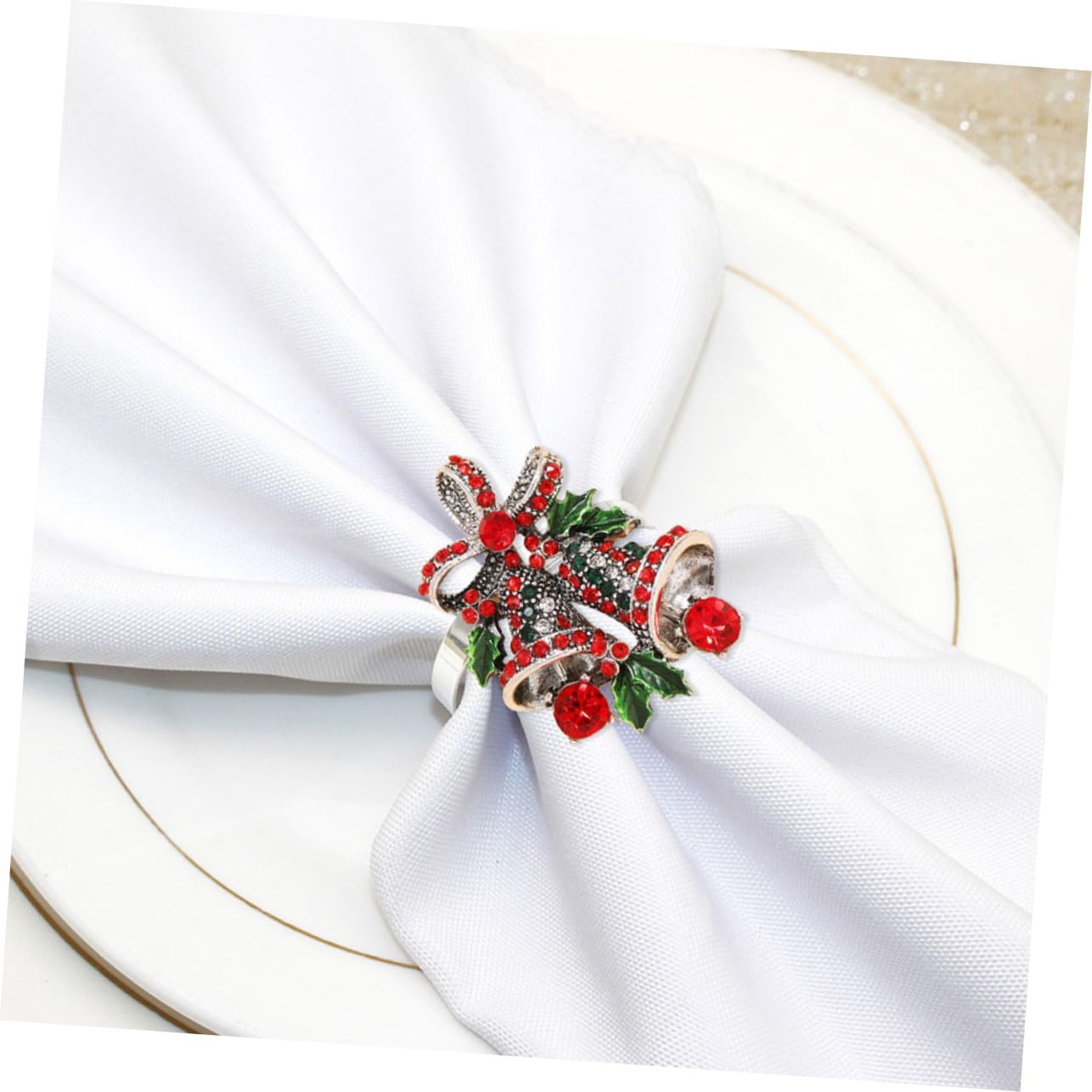 Cabilock 3 Set Per Tovaglioli Natale Forma Per Decorazioni Festive Da Tavola Per Ristoranti E Feste Natalizie 6 Pezzi*3