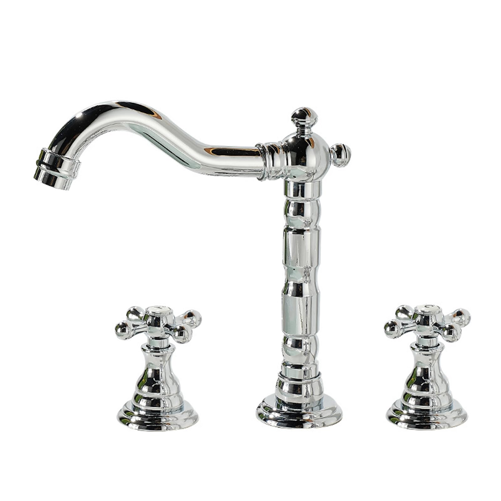 Robinet 3 trous laiton vintage doré pour remplacer votre ancienne robinetterie de salle de bain