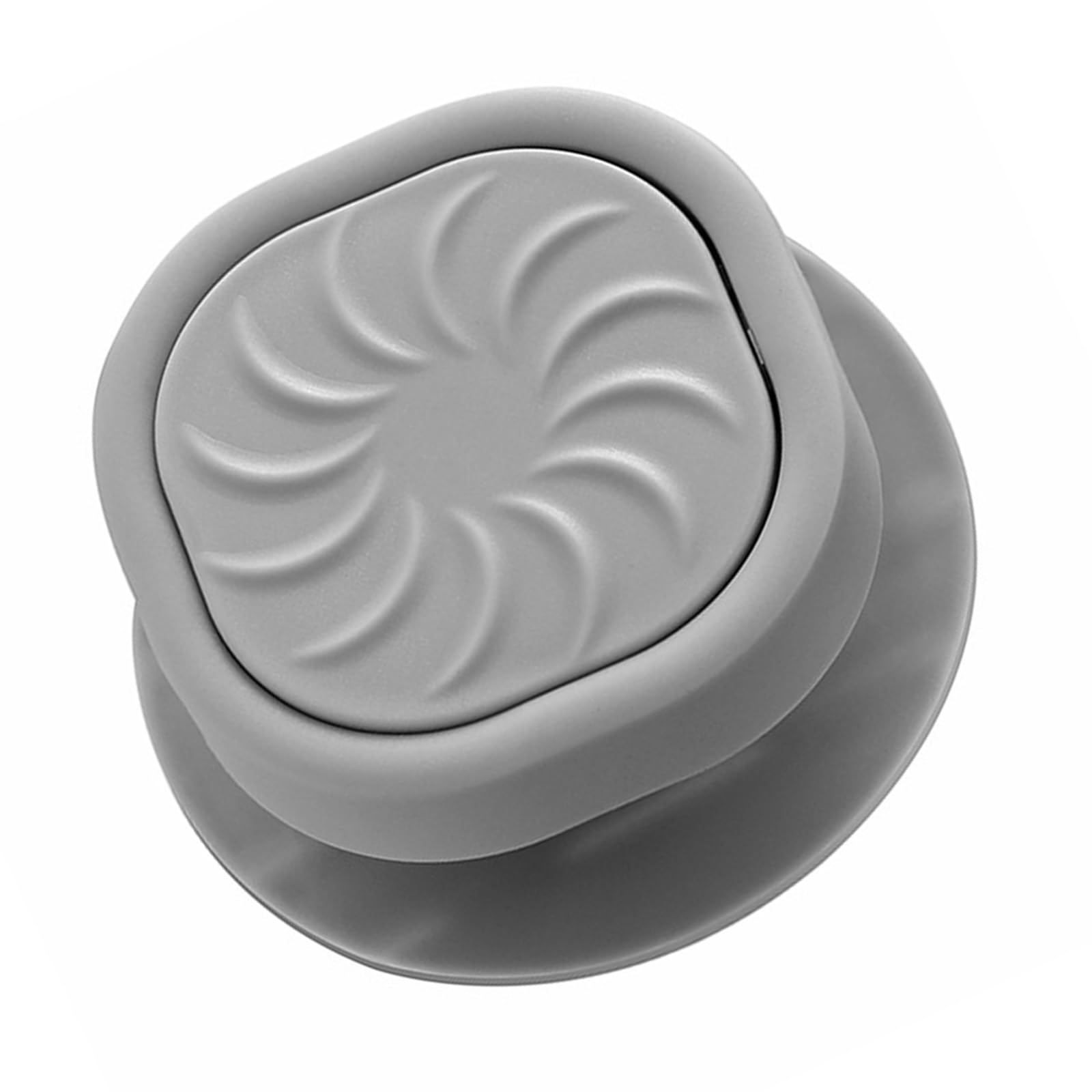 ROYALEAD Garbage Bag Attachment Button Convenient and Quick Easily Secure Your Waste Bag Without Leaving Any Mark, Gray